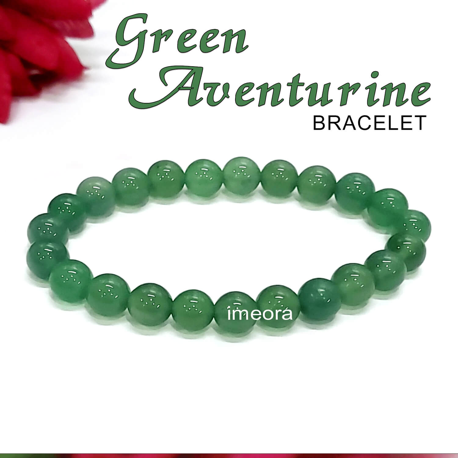 Green Tourmaline Beads Bracelet
